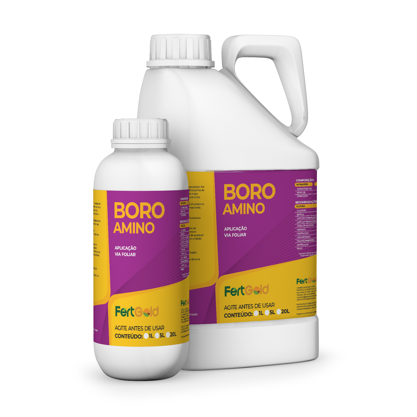 Embalagem Amino Boro FertGold