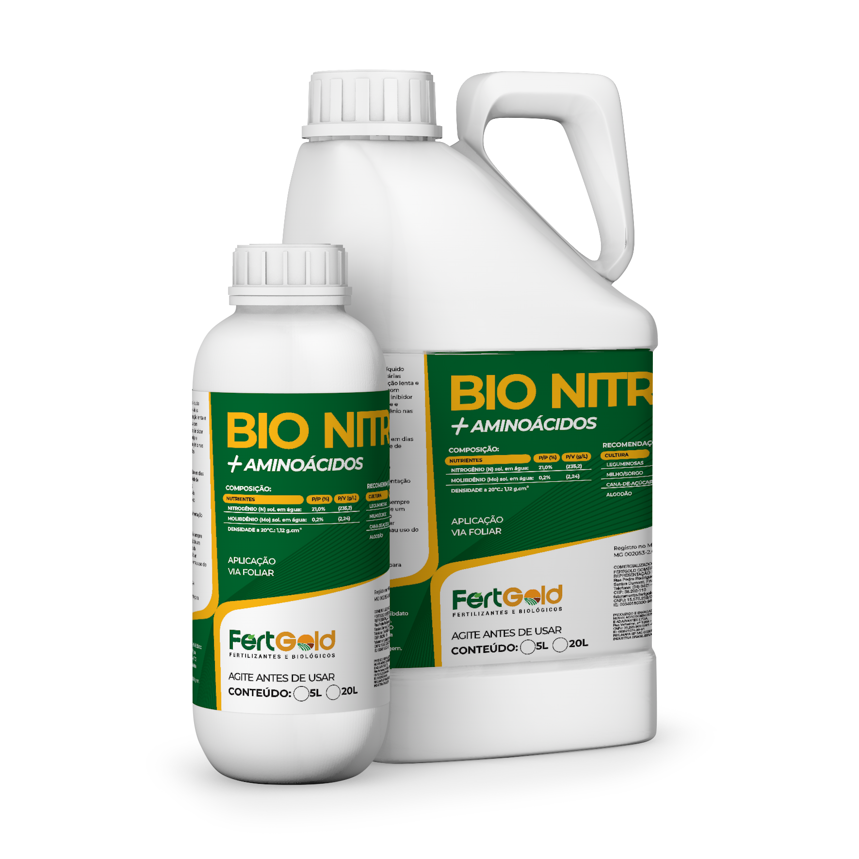 Embalagem Bio Nitro FertGold