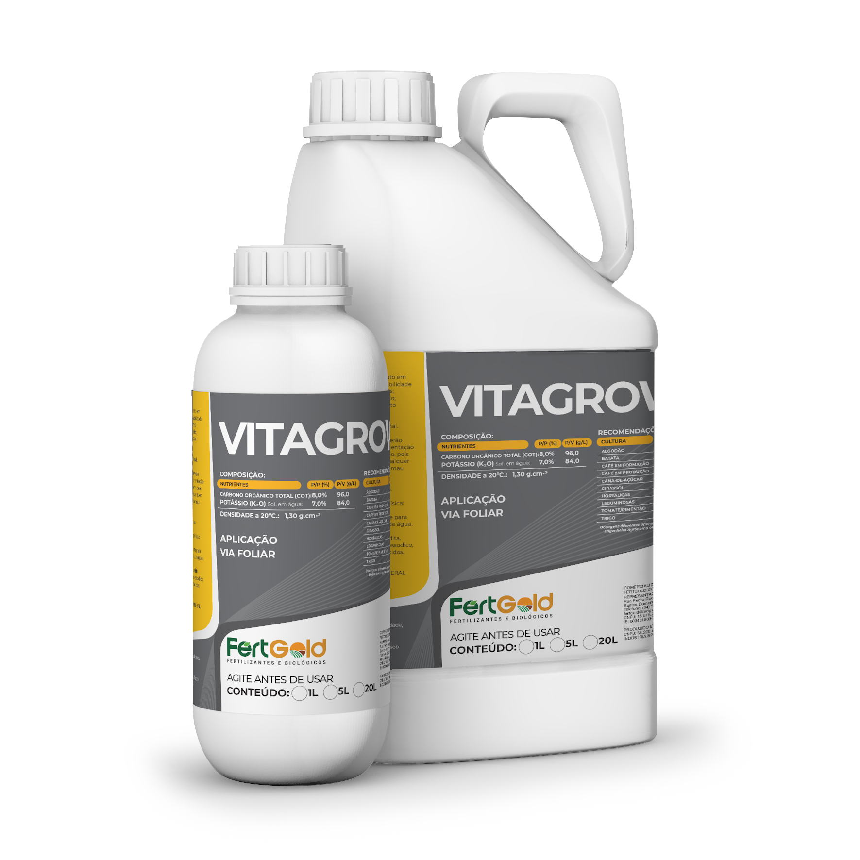 Embalagem VitaGrow FertGold